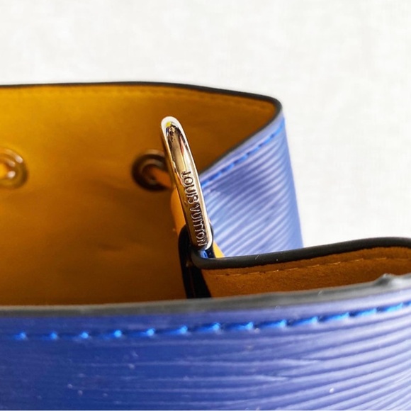 Cute blue and yellow summer bag - Picture 8 of 13